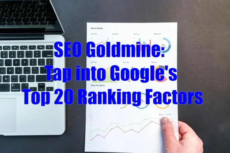 Top 20 Ranking Factors